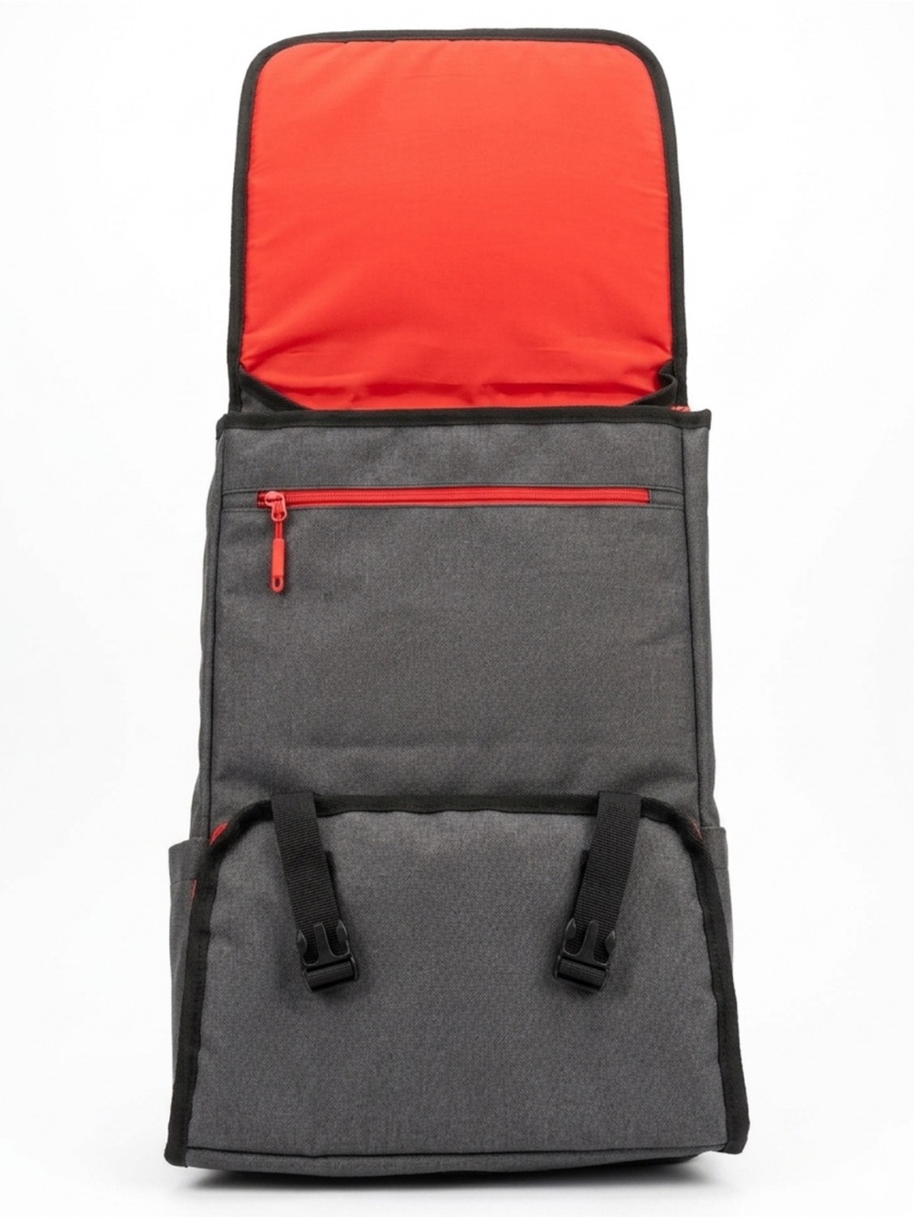 Nintendo Switch 2 Gray & Red Travel Backpack - Picture 4 of 5